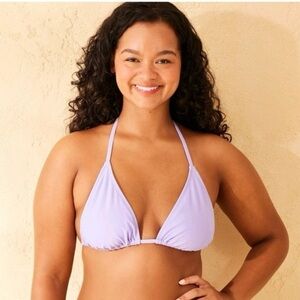 NWT Wild fable Light Purple / Lavender Triangle Bikini Top Size: Medium